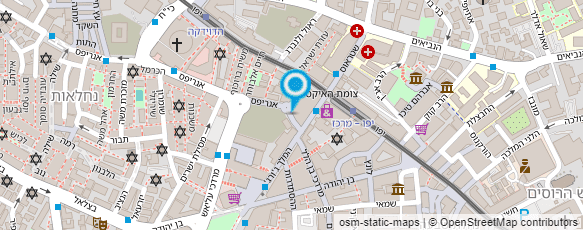 מפת הגעה אל מלון פלטין-מרכז ירושלים מפת הגעה אל מלון פלטין-מרכז ירושלים