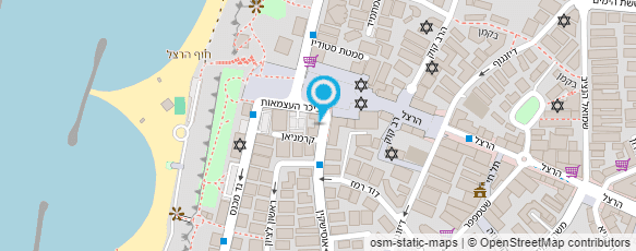 מפת הגעה אל השכרת חדרים עצמאות בע"מ