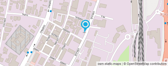 מפת הגעה אל ו.ד אלומיניום