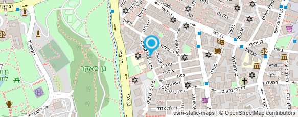 מפת הגעה אל כהן בועז - "מחול לעם"