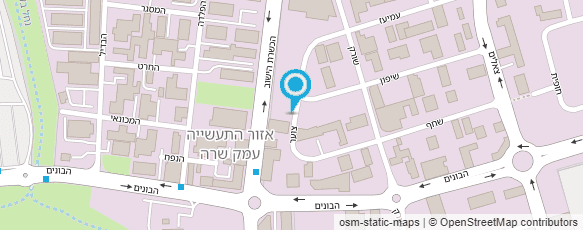 מפת הגעה אל ש.ק. מק"מ הנדסה בע"מ