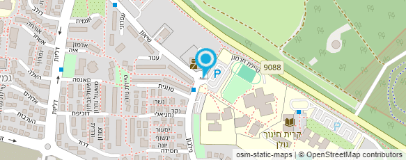 מפת הגעה אל אורט נופי גולן