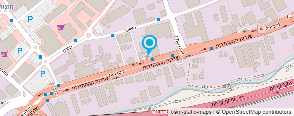 מפת הגעה אל מוסך תלתן לייזר טסט