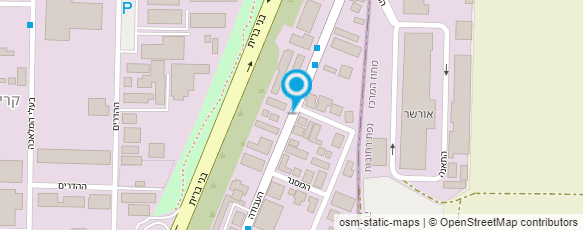 מפת הגעה אל מיש שלטים