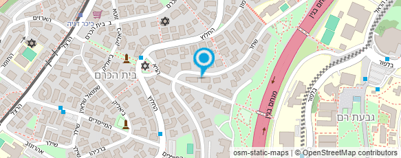 מפת הגעה אל גרינבוים אורי