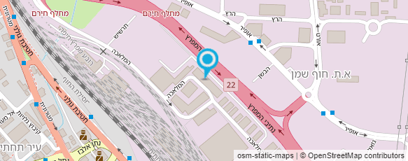 מפת הגעה אל שלוש. פי. טכנולוגיות בע"מ