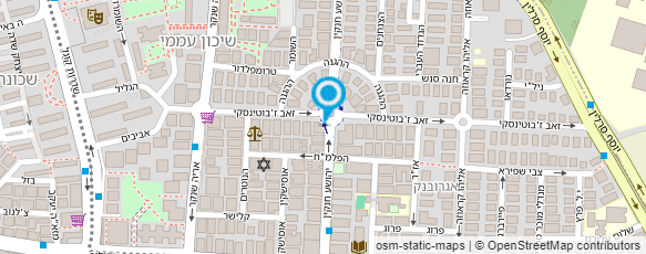 מפת הגעה אל שיר-חן אריס