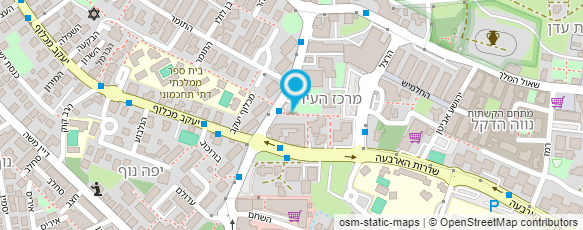 מפת הגעה אל אוחנה חיים