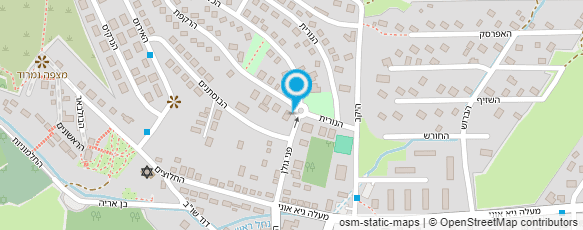 מפת הגעה אל סטודיו אמור