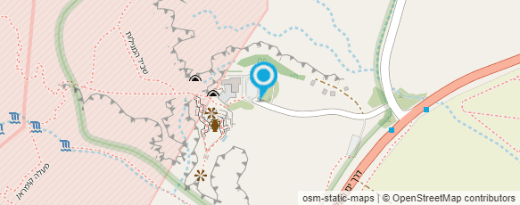 מפת הגעה אל גן לאומי קומראן