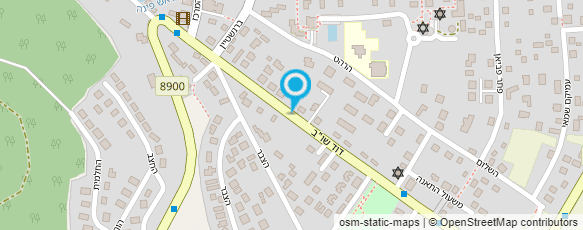 מפת הגעה אל פעמוני ירושלים רובין ארט