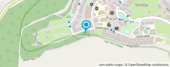 מפת הגעה אל תיכון בית יעקב