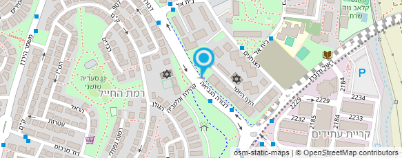 מפת הגעה אל בית יעקב