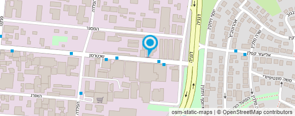 מפת הגעה אל שח"ל - שרותי חשמל לתעשיה