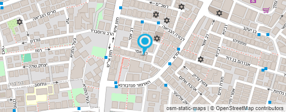 מפת הגעה אל אוירבך הרב אדיר אלעזר