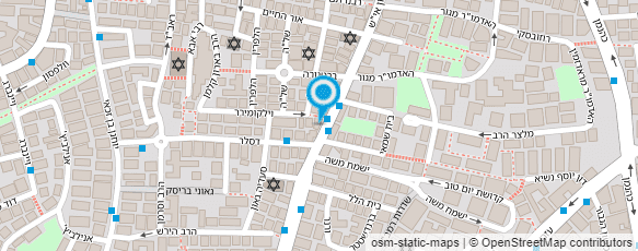 מפת הגעה אל אינפלד הרב נתן