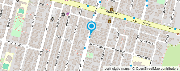 מפת הגעה אל גינות השרון