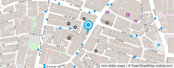 מפת הגעה אל גולדנטל הרב יוסף