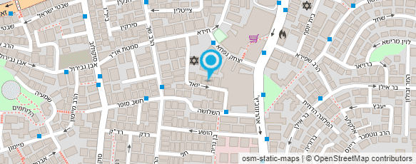 מפת הגעה אל זלמנוביץ הרב ישראל אריה