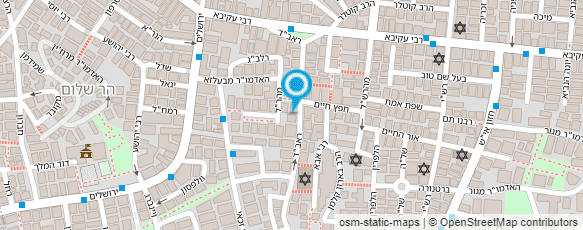 מפת הגעה אל זרצקי הרב דב