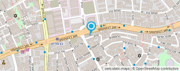 מפת הגעה אל סופר הרב אשר