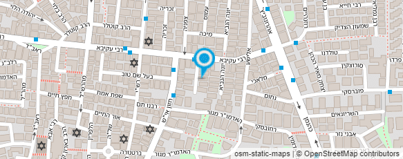 מפת הגעה אל פישר הרב יעקב