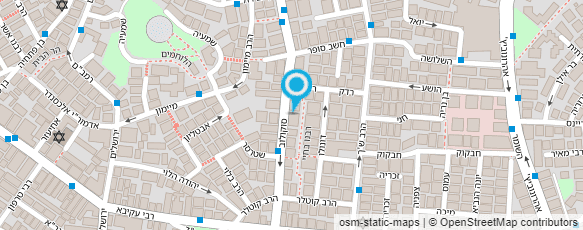 מפת הגעה אל קפלן הרב צבי