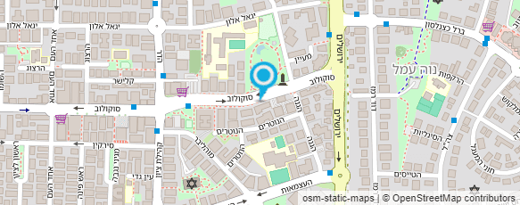 מפת הגעה אל שלומי בן אשר