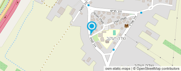 מפת הגעה אל משתלת פטל