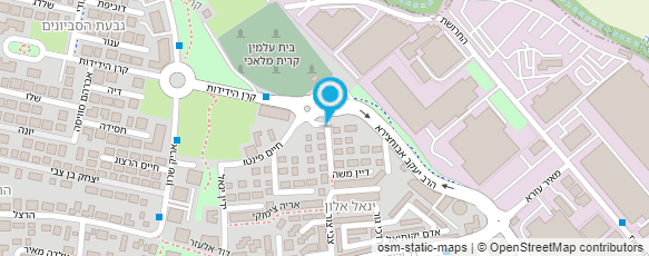 מפת הגעה אל אמנון-א.ב. שיפוצים