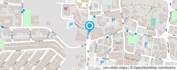 מפת הגעה אל טופז - מרפאות שיניים מפת הגעה אל טופז - מרפאות שיניים