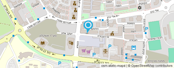 מפת הגעה אל בבה מוצרי תינוקות