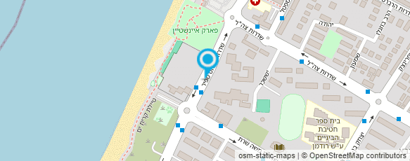 מפת הגעה אל חטיבת הביניים רודמן