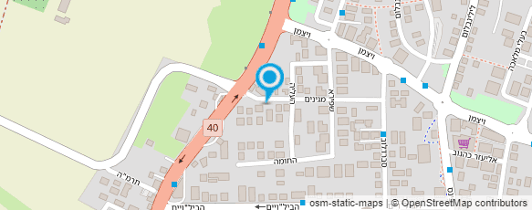 מפת הגעה אל כהן ליאור