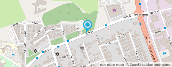 מפת הגעה אל מכללת אלקטריק חדרה - בי"ס למקצועות החשמל והבנייה