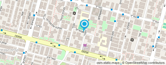 מפת הגעה אל "הדר" בי"ס יסודי