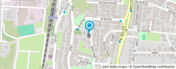 מפת הגעה אל עתלית עולם המים