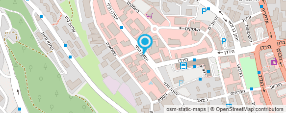 מפת הגעה אל מוסך יוסף