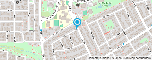 מפת הגעה אל ממ"ד "חמדת"