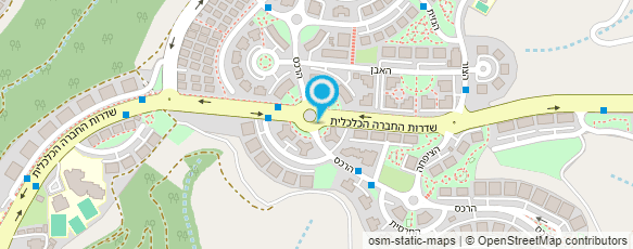 מפת הגעה אל צביה מעלה אדומים - אולפנא