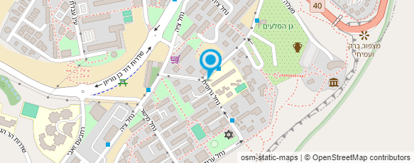 מפת הגעה אל ישיבה תיכונית לחינוך תורני סביבתי