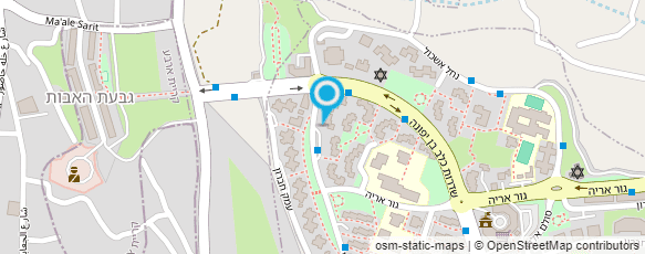 מפת הגעה אל ישיבת ניר קרית ארבע