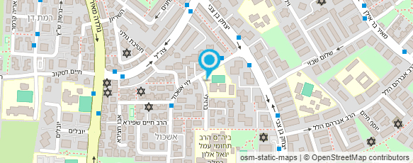 מפת הגעה אל ממ"ד בר אילן