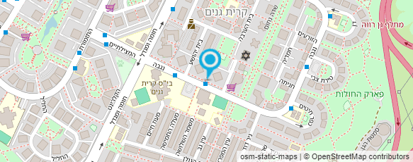 מפת הגעה אל חט"ב קרית גנים