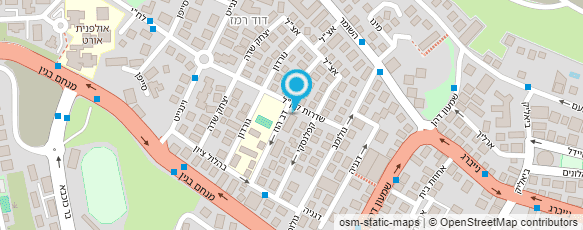 מפת הגעה אל עמר מאיר ואחיו