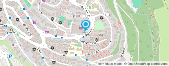 מפת הגעה אל מאפיית אלמוג