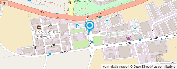 מפת הגעה אל פנצ'ריית ערד מצדה בע"מ