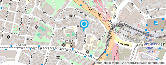 מפת הגעה אל כהן מאיר ציון