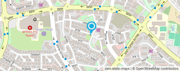 מפת הגעה אל הדאיה הרב משה