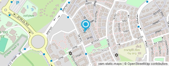 מפת הגעה אל הפועל אשקלון ענפים אולימפיים